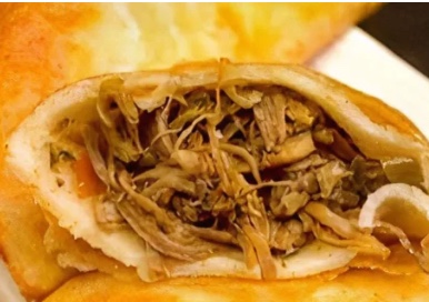 Interior de empanada